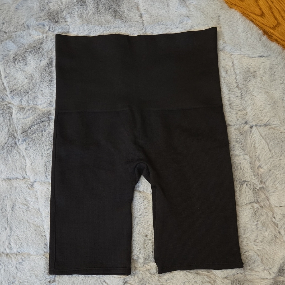 Spanks Black Bike Shorts Shapewear, Womens Small, Great Condition